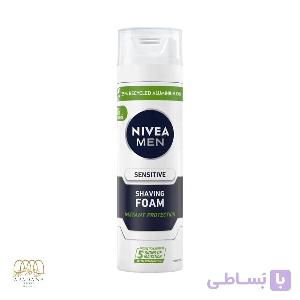 فوم اصلاح نیوآ حجم 200 میل — تصویر 1