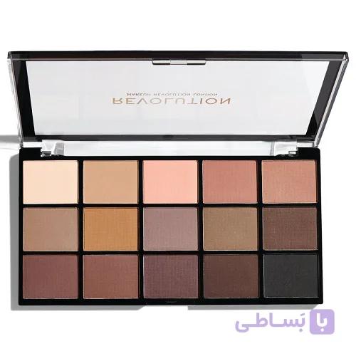 پالت سایه چشم میکاپ رولوشن مدل Basic Mattes — تصویر 1
