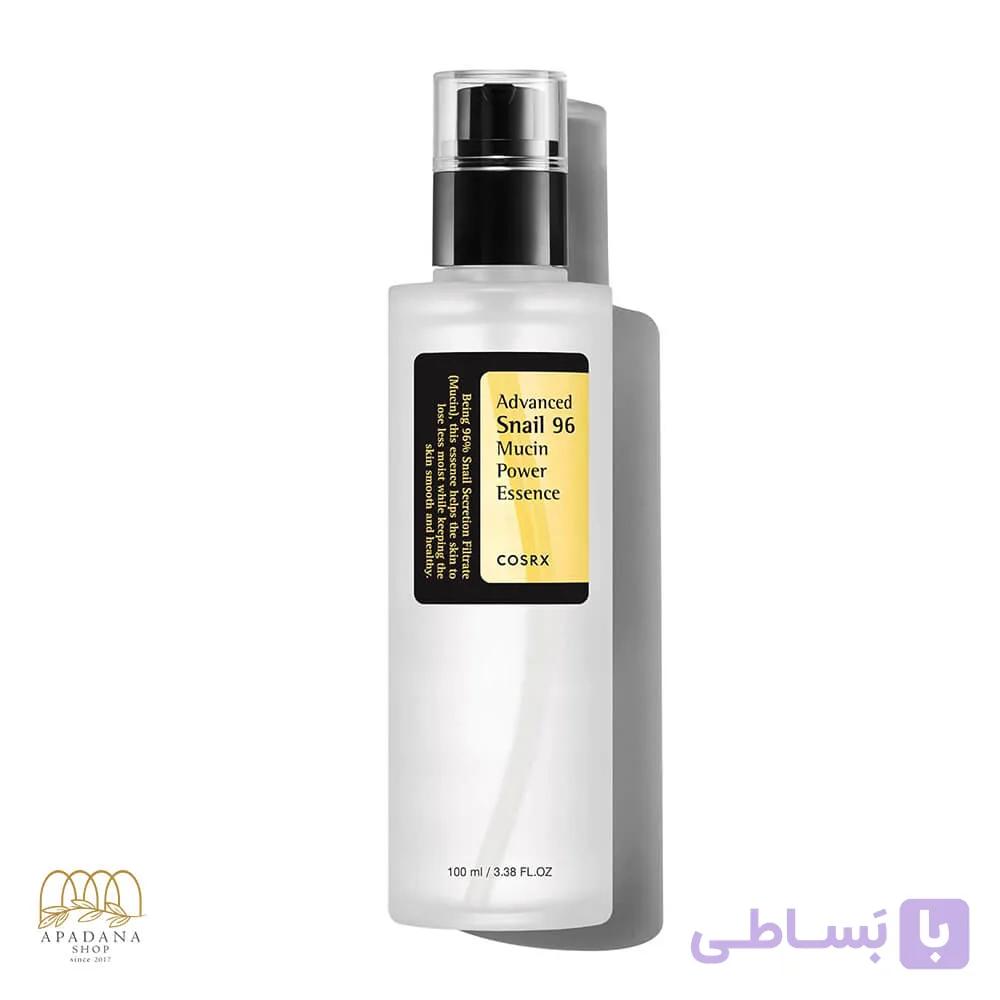اسنس ترمیم کننده و جوانساز حلزون مناسب انواع پوست کوزارکس 100 میل — تصویر 1