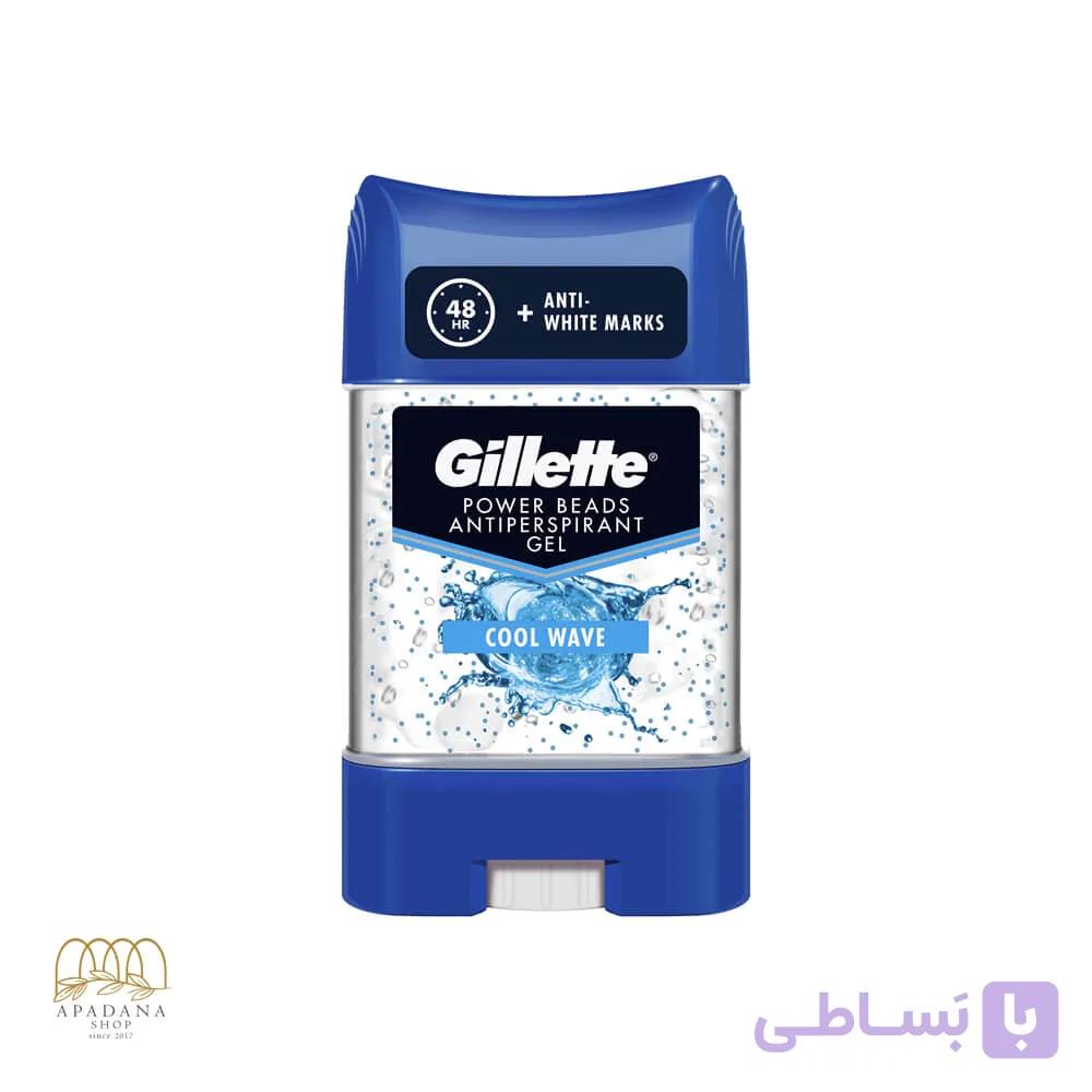 استیک ژله ای ضد تعریق مردانه ژیلت Gillette مدل Cool wave حجم 70 میل