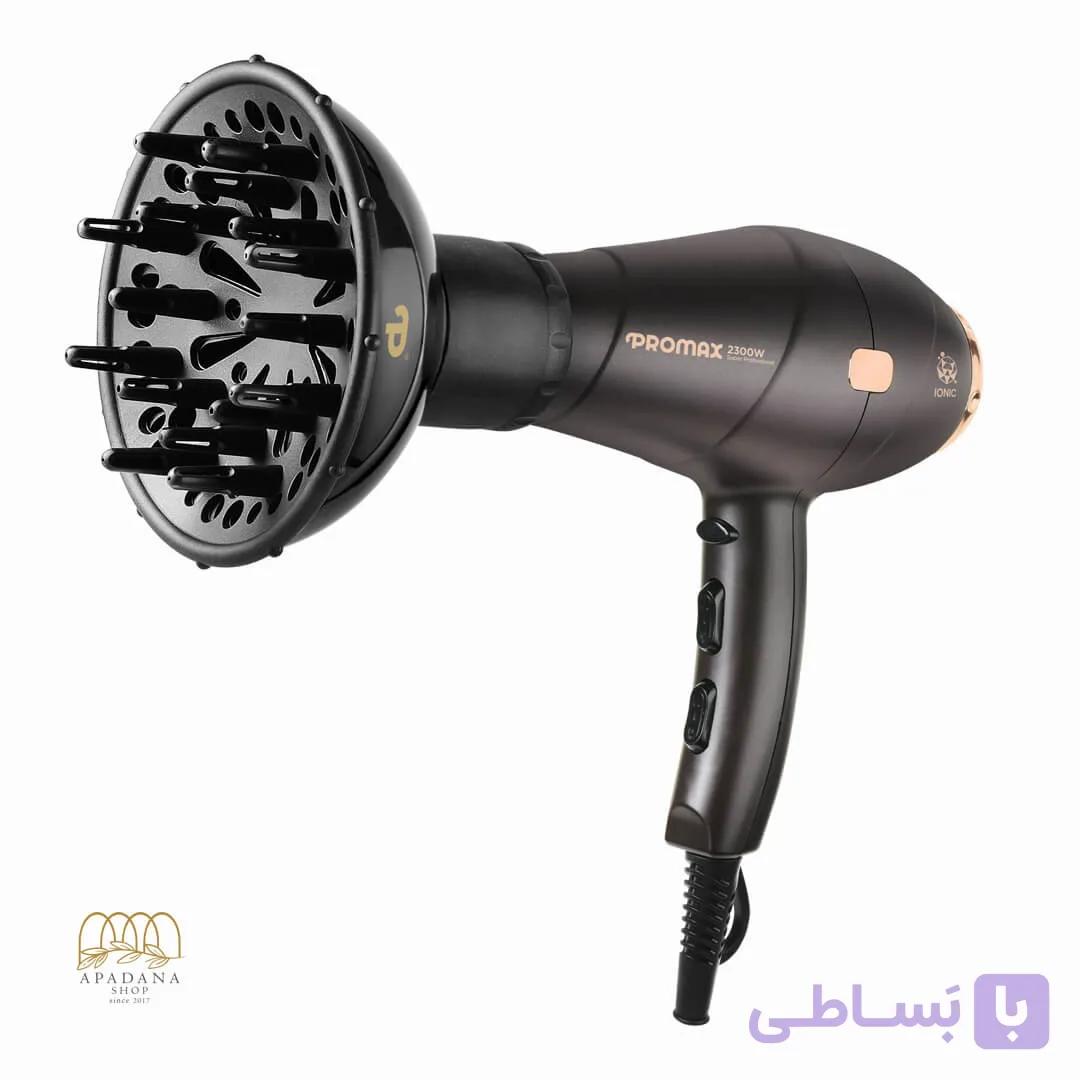 سشوار فوق حرفه ای پرومکس دیسپانسر دار ۲۳۰۰ وات مدل 7415D — تصویر 1