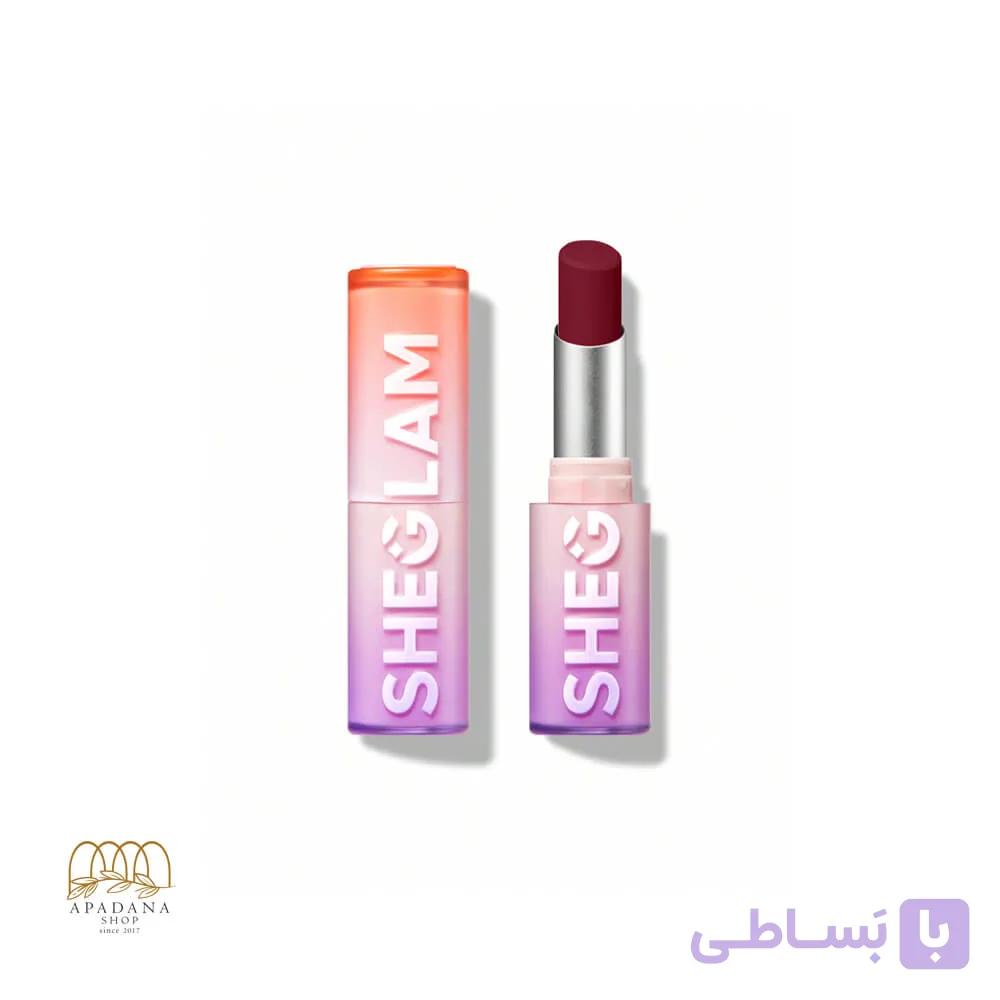 رژ لب جامد مات و بادوام مدل داینامات بوم شیگلم رنگ Stronger Than Ever حجم 2.7 گرم — تصویر 1