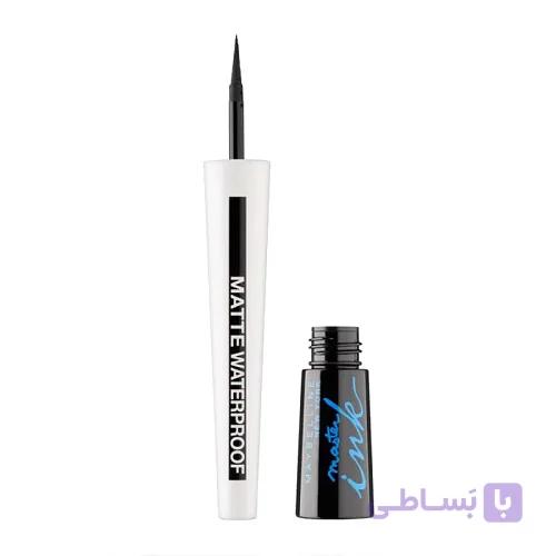 خط چشم ضدآب مات میبلین مدل Master Ink Matte — تصویر 1
