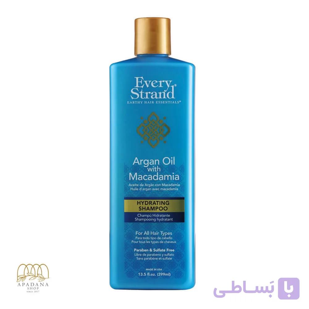 شامپو آبرسان روغن آرگان و ماکادمیا اوری استرند Hydrating — تصویر 1