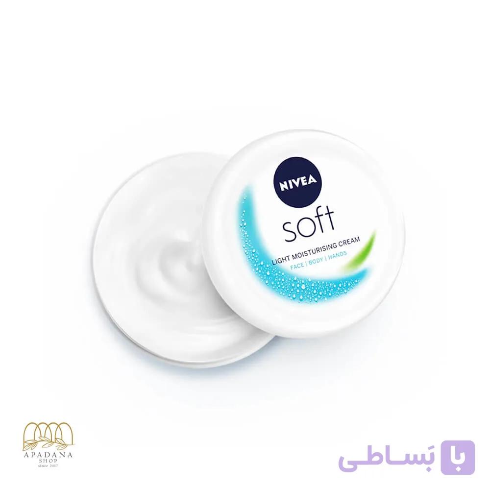 کرم مرطوب کننده سافت نیوآ 200 میل — تصویر 1