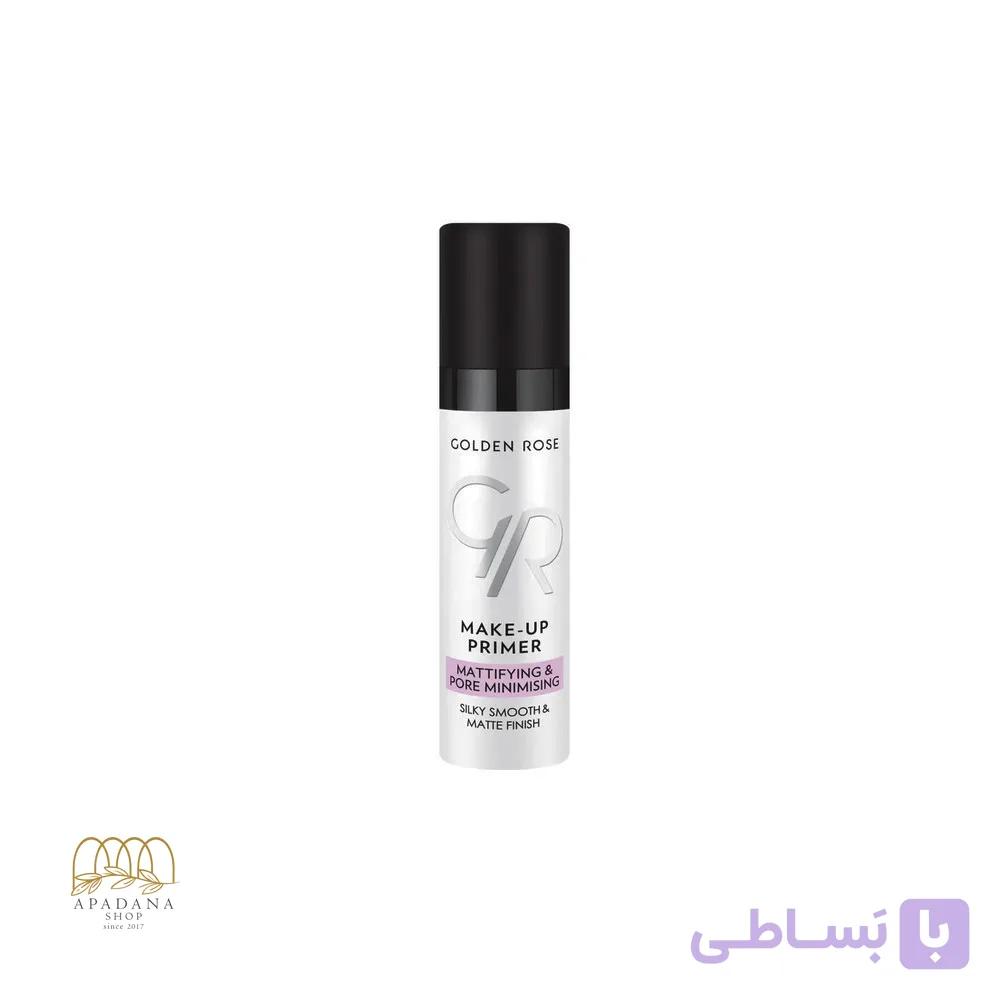 پرایمر آرایش مات کننده گلدن رز 30 میل — تصویر 1