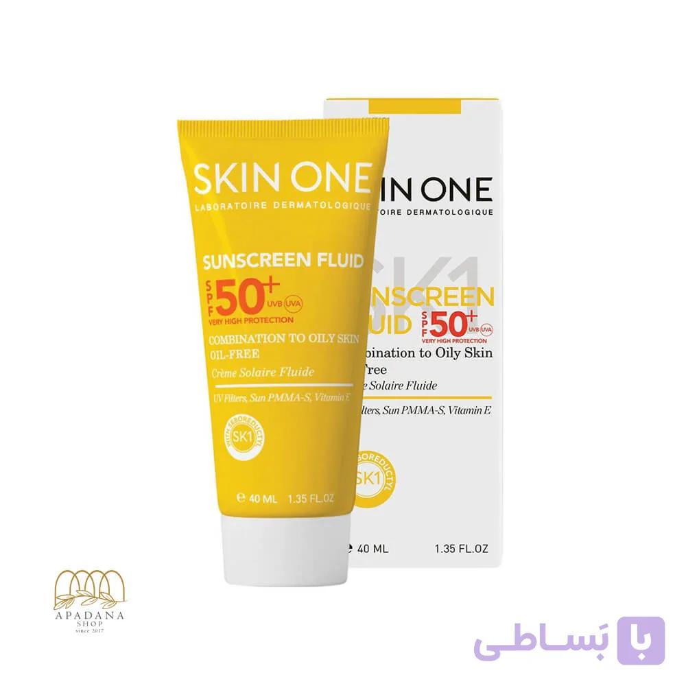 ضد آفتاب فلویید +SPF50 پوست چرب و مختلط اسکین وان حجم 40 میل