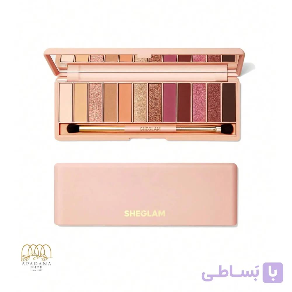 پالت سایه 12 رنگ شیگلم Sheglam مدل Berry — تصویر 1