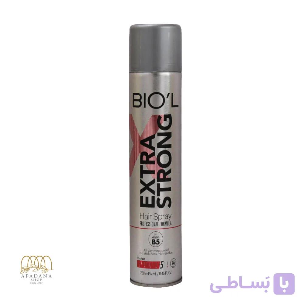 اسپری حالت دهنده مو بیول مدل Extra Strong شماره 5