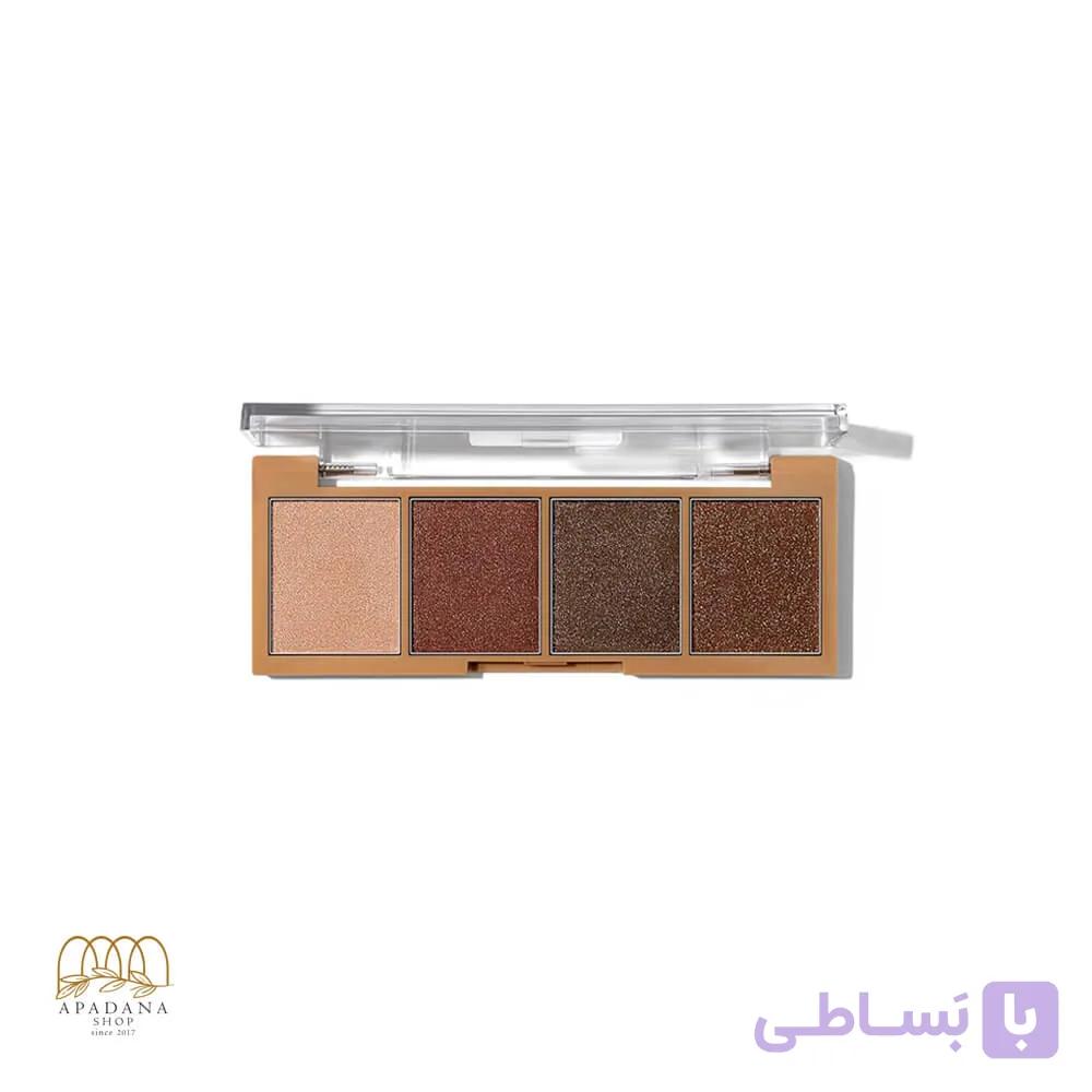 پالت سایه چشم چهار عددی شیگلم مدل Essential Square رنگ Serendipity — تصویر 1