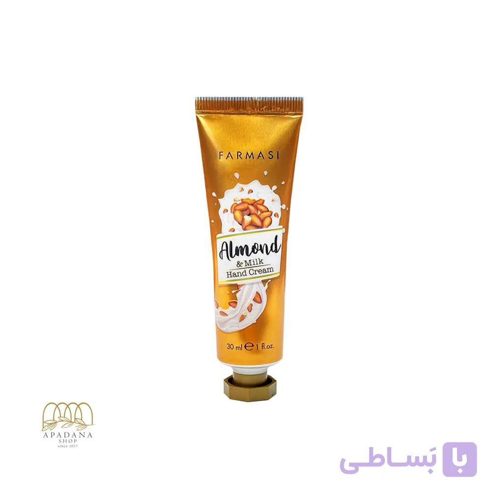 کرم دست بادام و شیر فارماسی حجم 30 میل — تصویر 1