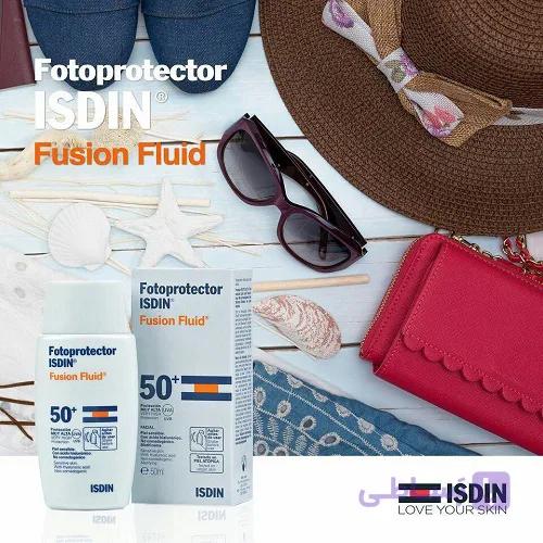 ضد آفتاب فیوژن فلویید ایزدین مناسب برای پوست های نرمال-خشک 50 میل — تصویر 1