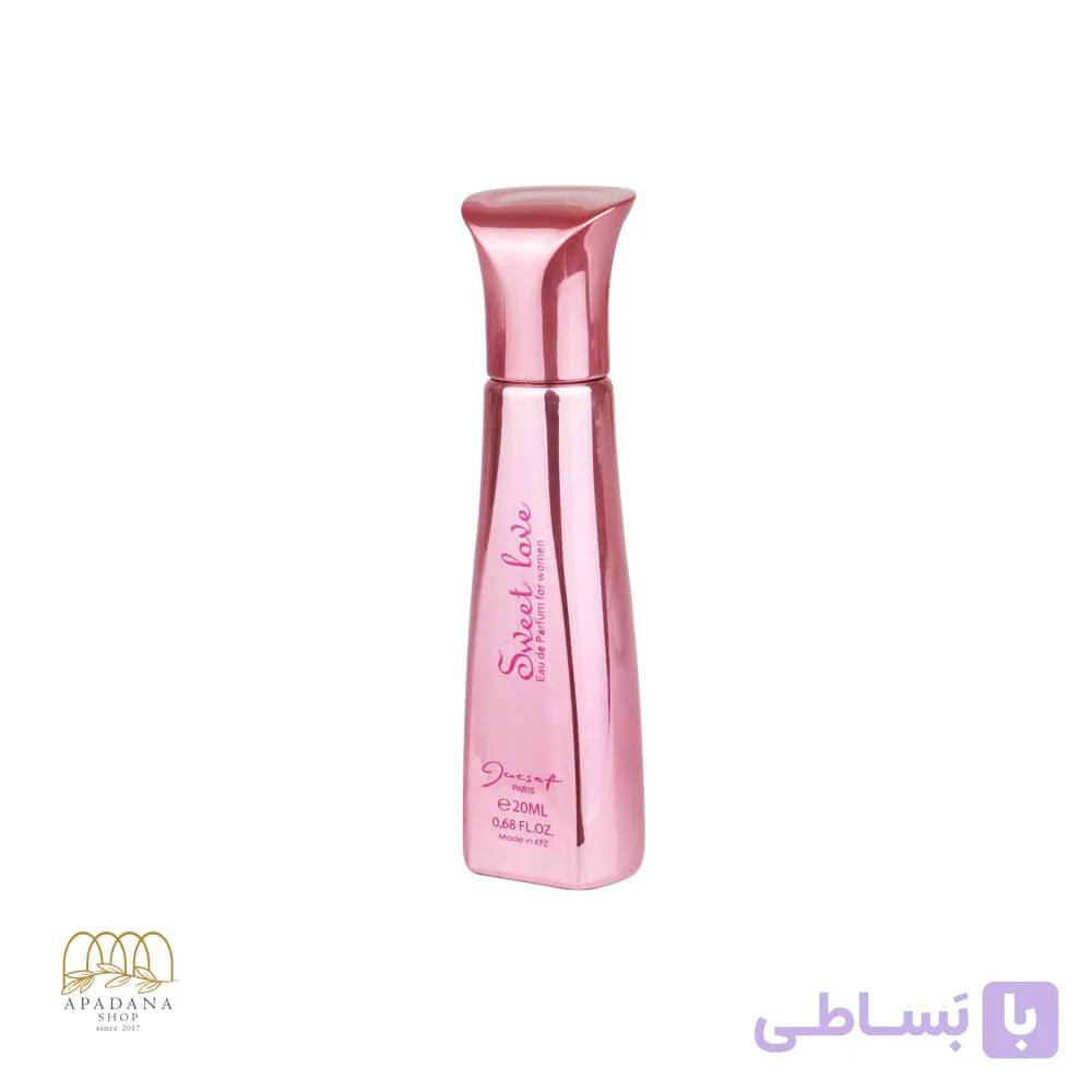 عطر جیبی زنانه ژک ساف مدل Sweet Love سوویت لاو حجم 20 میل