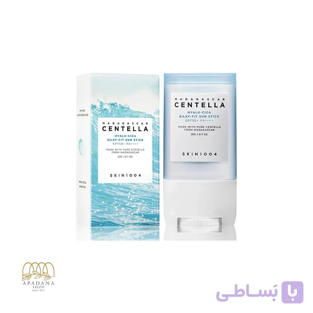 ضد آفتاب استیکی اسکین 1004 سنتلا ماداگاسکار SPF50 حجم 20 گرم — تصویر 1