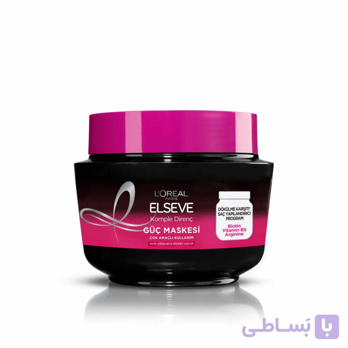 ماسک مو داخل حمام تقویت کننده, ضد شکنندگی و ریزش لورال حجم 300 میل — تصویر 1