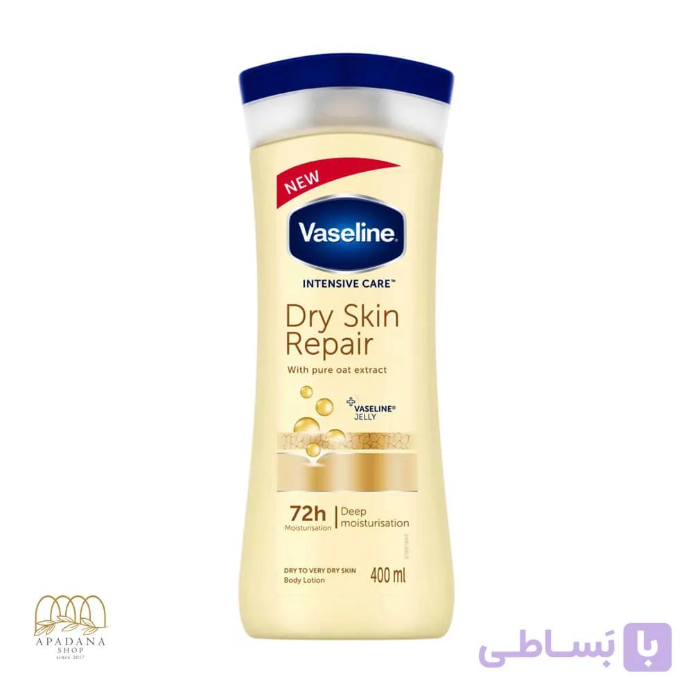 لوسیون بدن جدید جو دوسر وازلین مدل Dry Skin Repair حجم 400 میل — تصویر 1