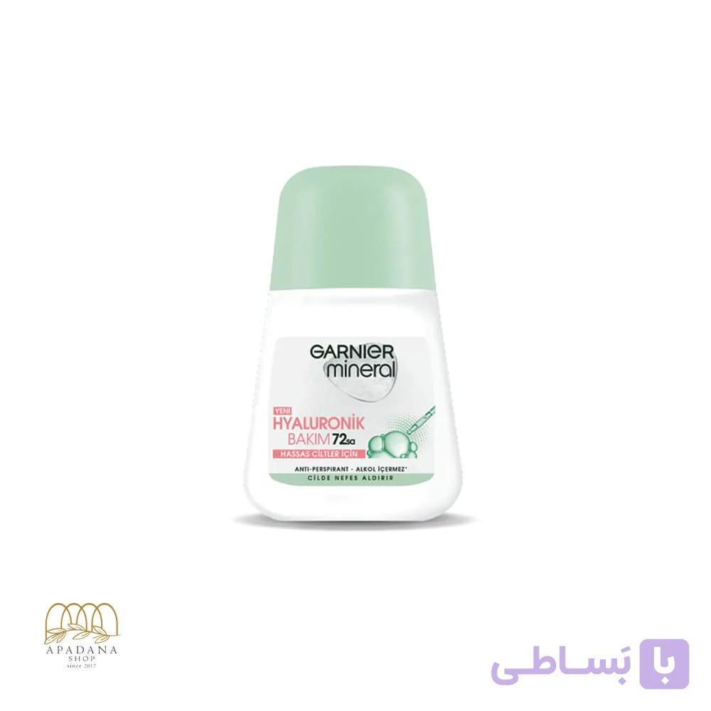 مام رول ضد تعریق زنانه گارنیه مدل Hyaluronik Bakim حجم 50ml — تصویر 1