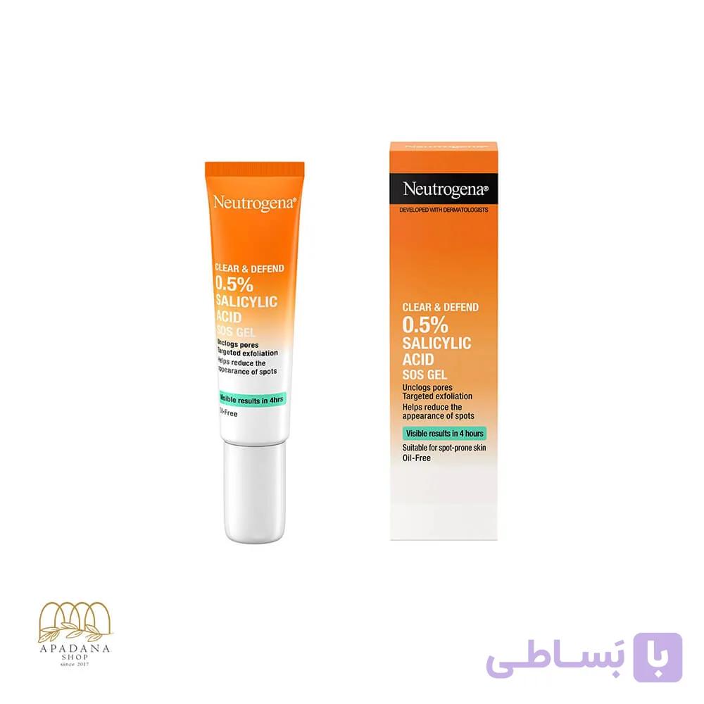 ژل ضد جوش نوتروژینا مدل Clear & Defend حجم 15 میل — تصویر 1