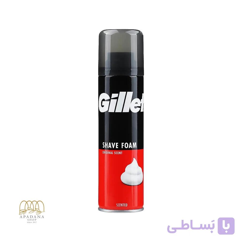 فوم اصلاح ژیلت 200 میل