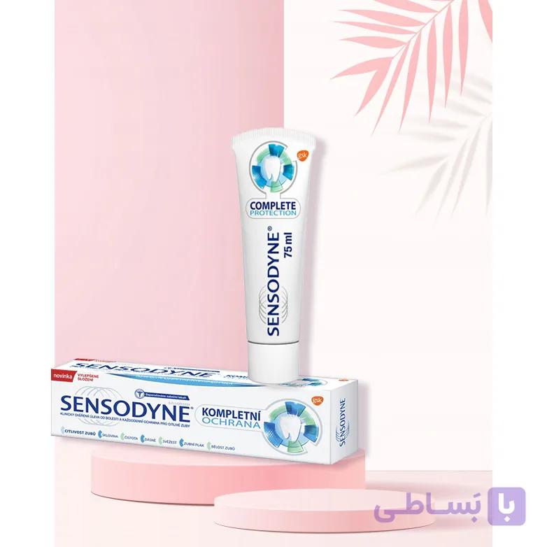 خمیر دندان محافظت کننده کامل سنسوداین Complete Protection وزن 75 میل