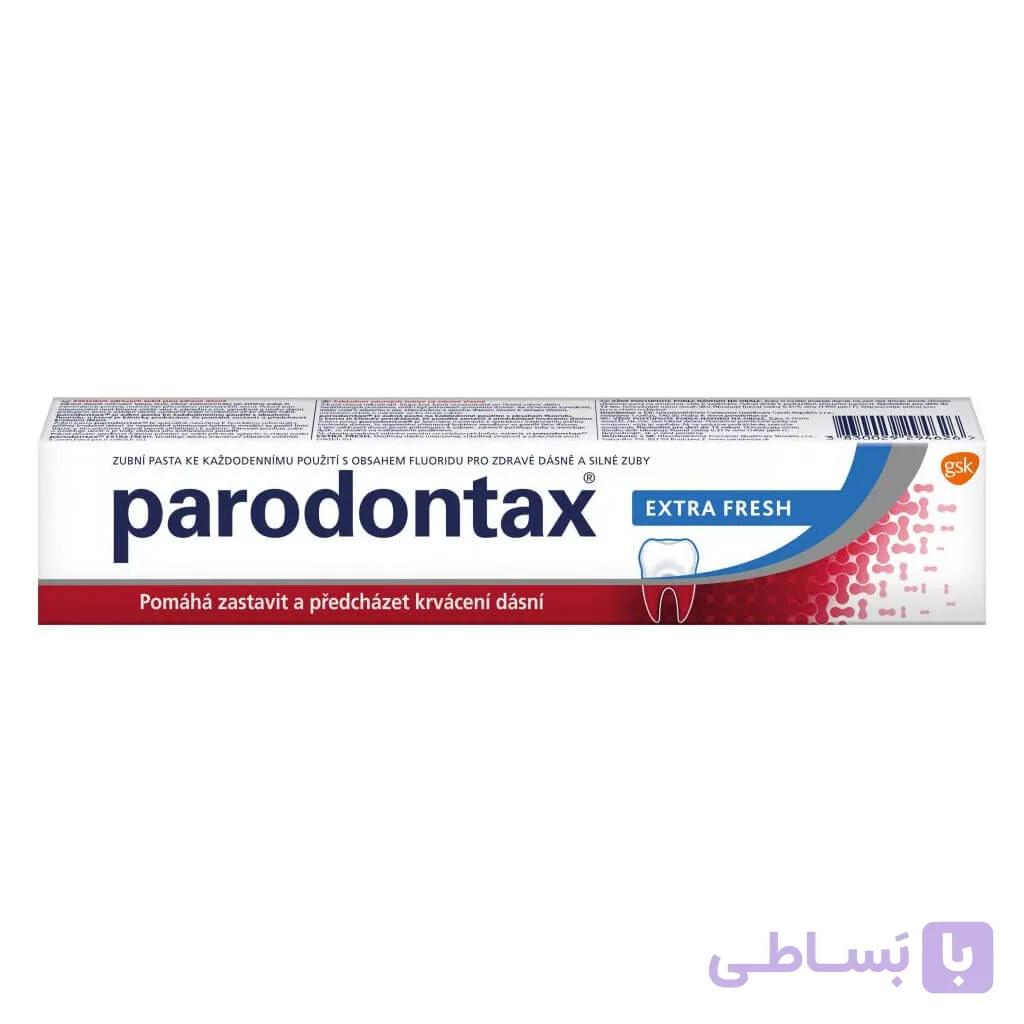 خمیر دندان پارودونتکس مدل Extra Fresh حجم 75 میل — تصویر 1