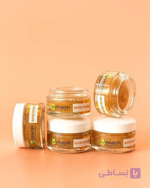 پیلینگ(اسکراب) زردآلو گارنیه مناسب انواع پوست 50ml — تصویر 1