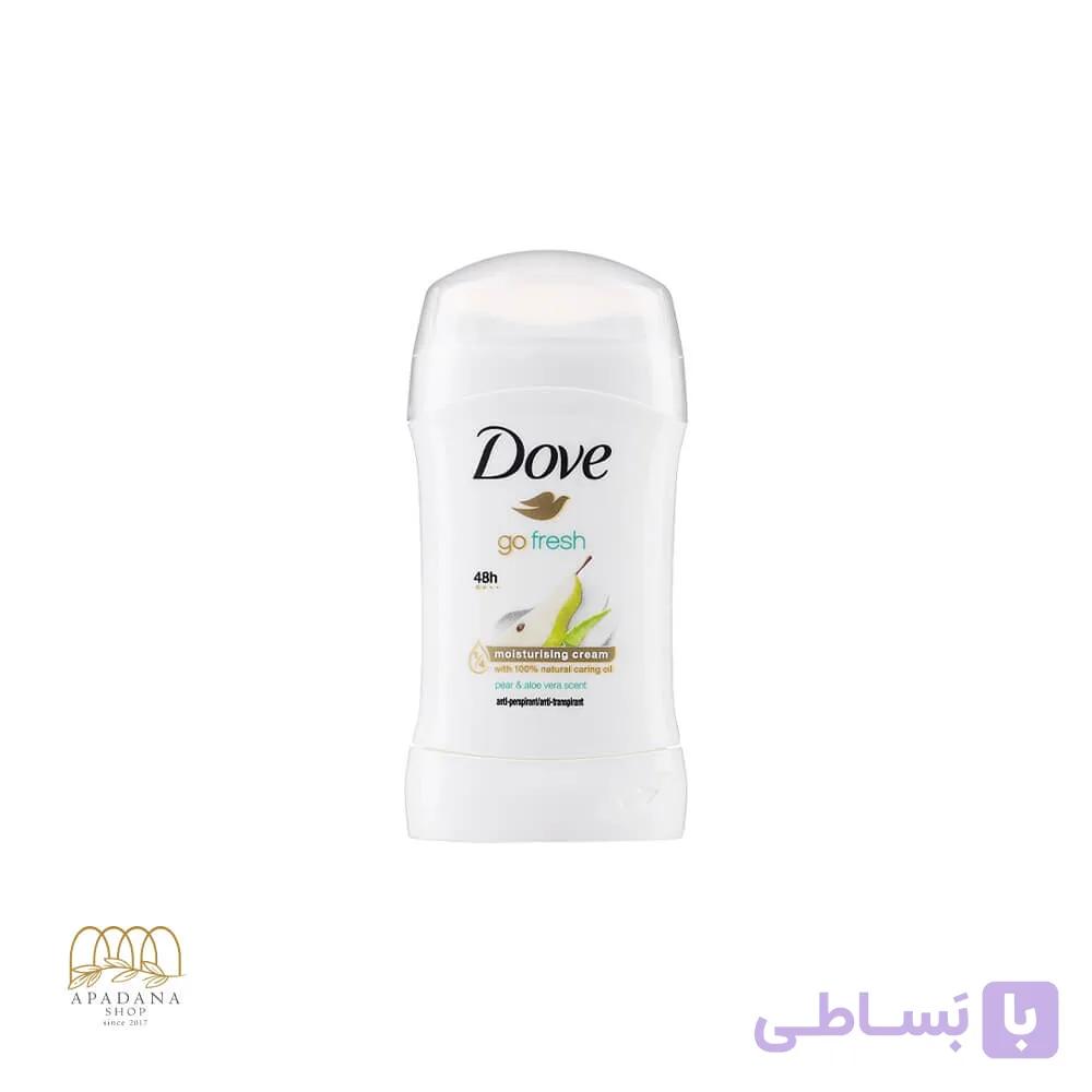 استیک ضد تعریق زنانه گلابی و آلوئه ورا داو حجم 40 گرم — تصویر 1