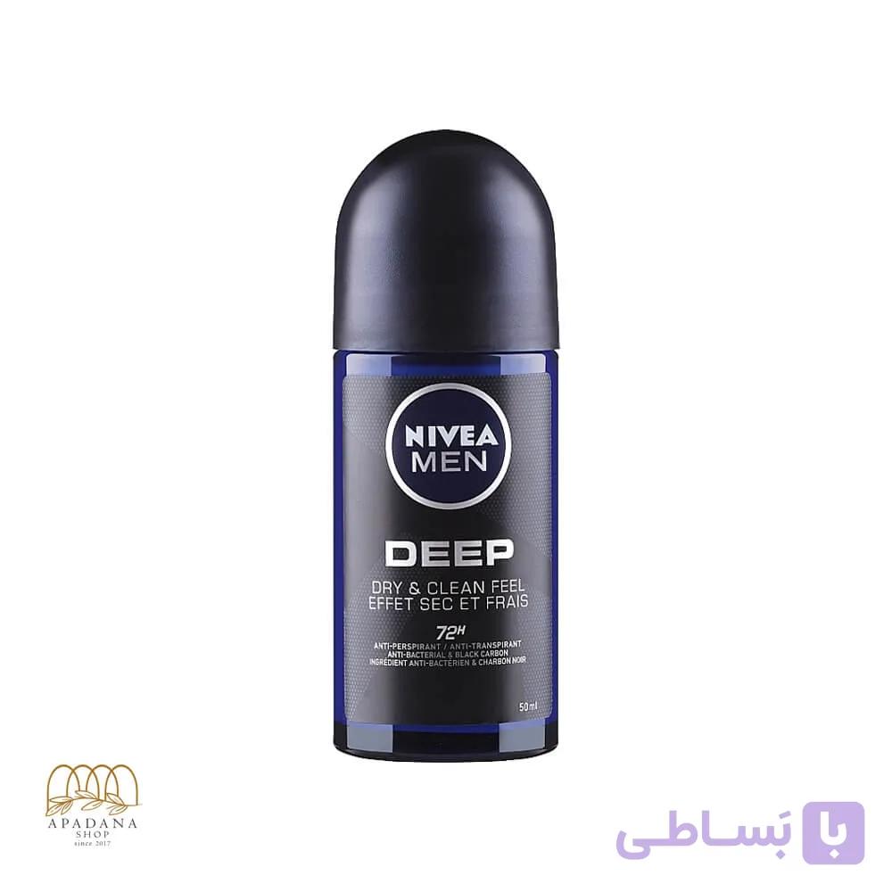 مام رول دئودورانت مردانه نیوآ مدل Deep حجم 50 میل