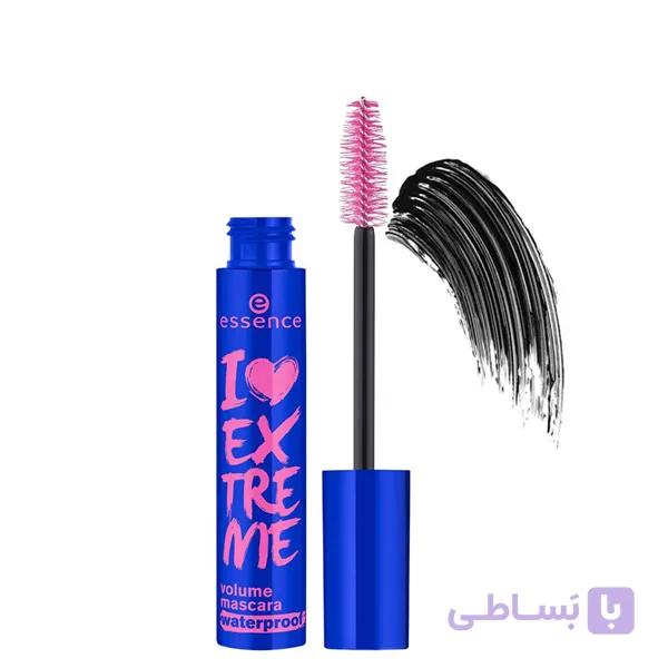 ریمل حجم دهنده ضد آب اسنس مدل Extreme Volume