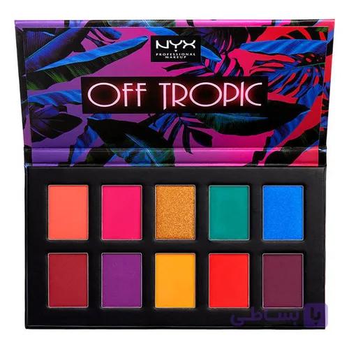 پالت سایه ده رنگ جدید نیکس مدل Off Tropic Hasta La Vista — تصویر 1