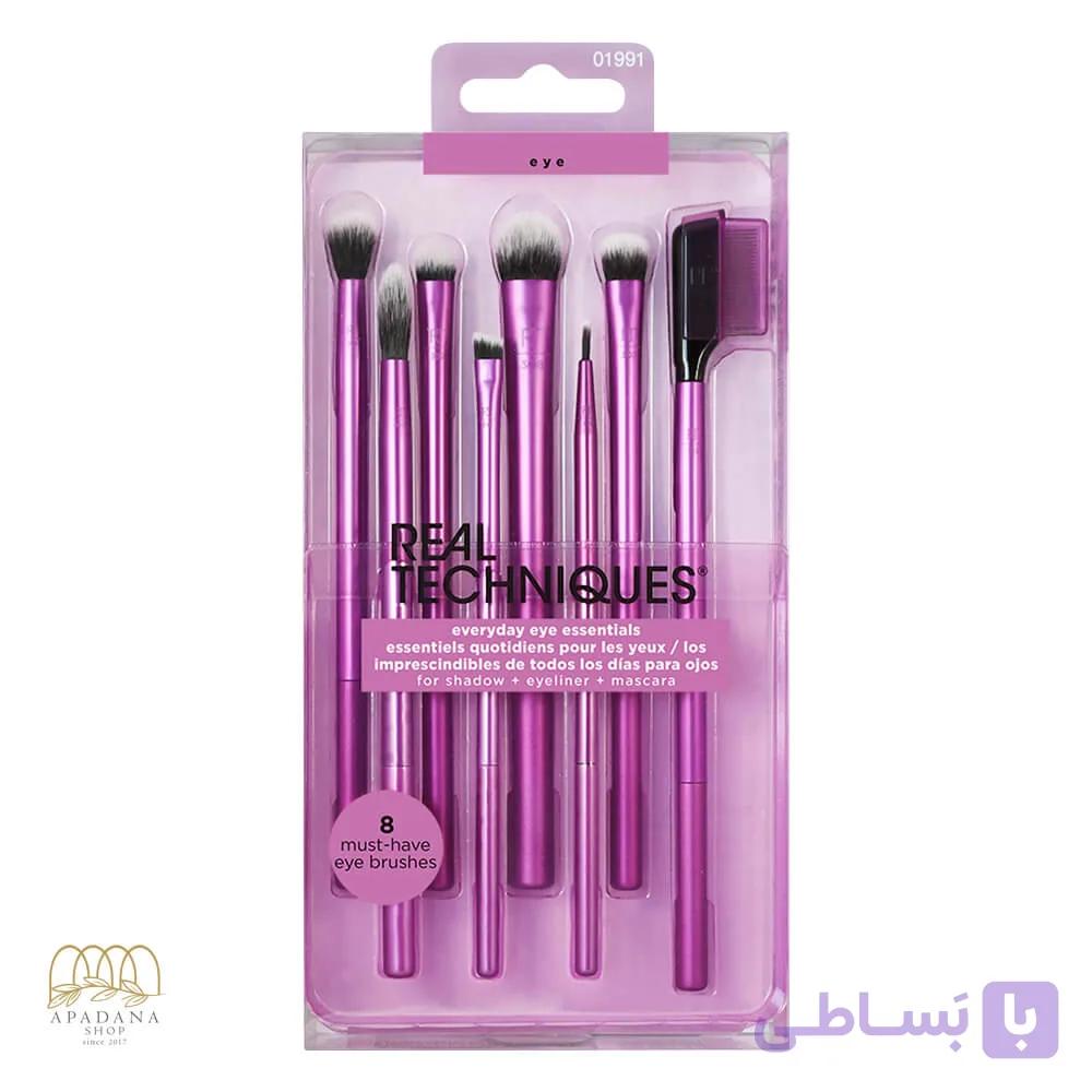 ست 8 عددی براش آرایش چشم ریل تکنیک مدل Everyday Eye Essentials 01991 — تصویر 1