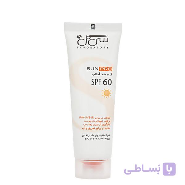 کرم ضد آفتاب سی گل با SPF60 حجم 50 میل – بی رنگ — تصویر 1