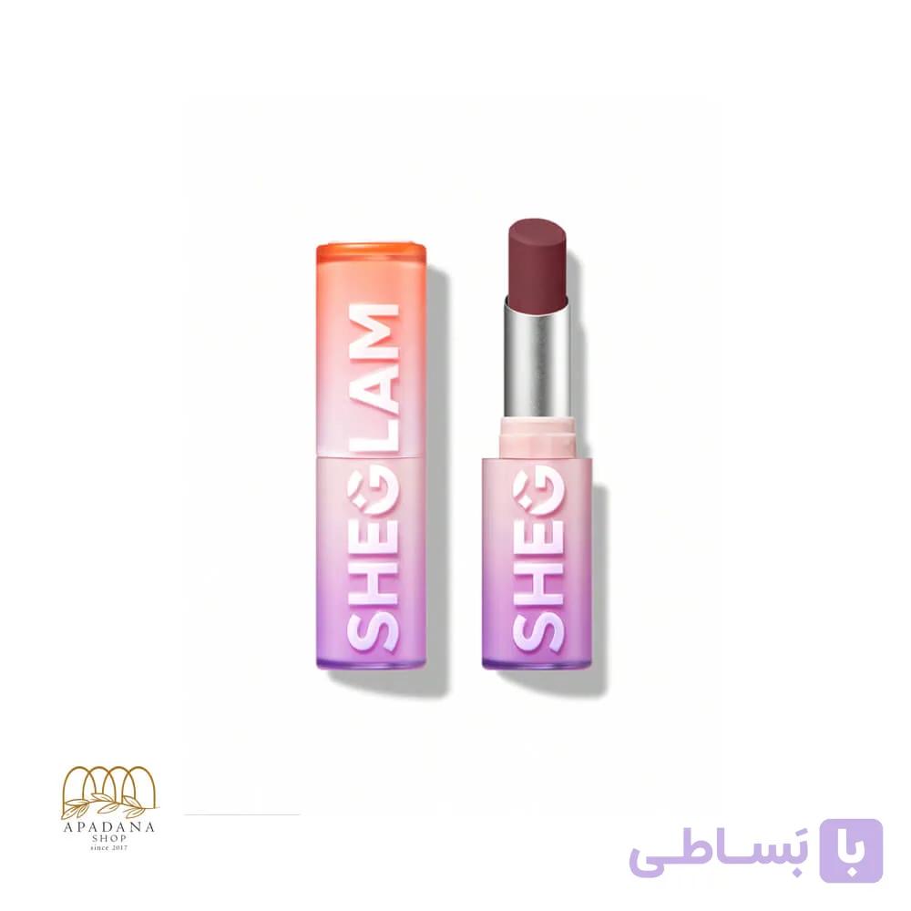 رژ لب جامد مات و بادوام مدل داینامات بوم شیگلم رنگ Dare To Be حجم 2.7 گرم — تصویر 1