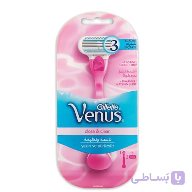 خود تراش بانوان ژیلت مدل Venus به همراه 2 سری — تصویر 1