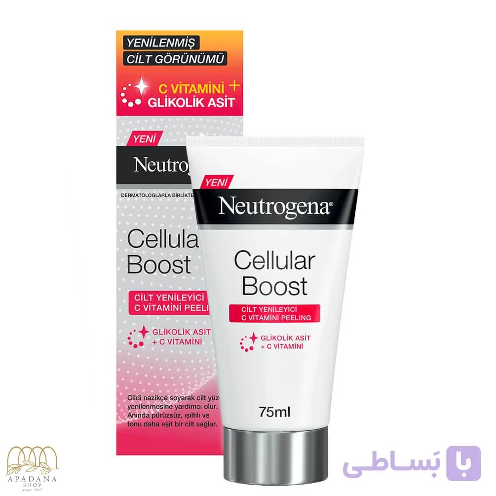کرم لایه بردار گلایکولیک اسید و ویتامین سی نوتروژینا مدل Cellular Boost — تصویر 1