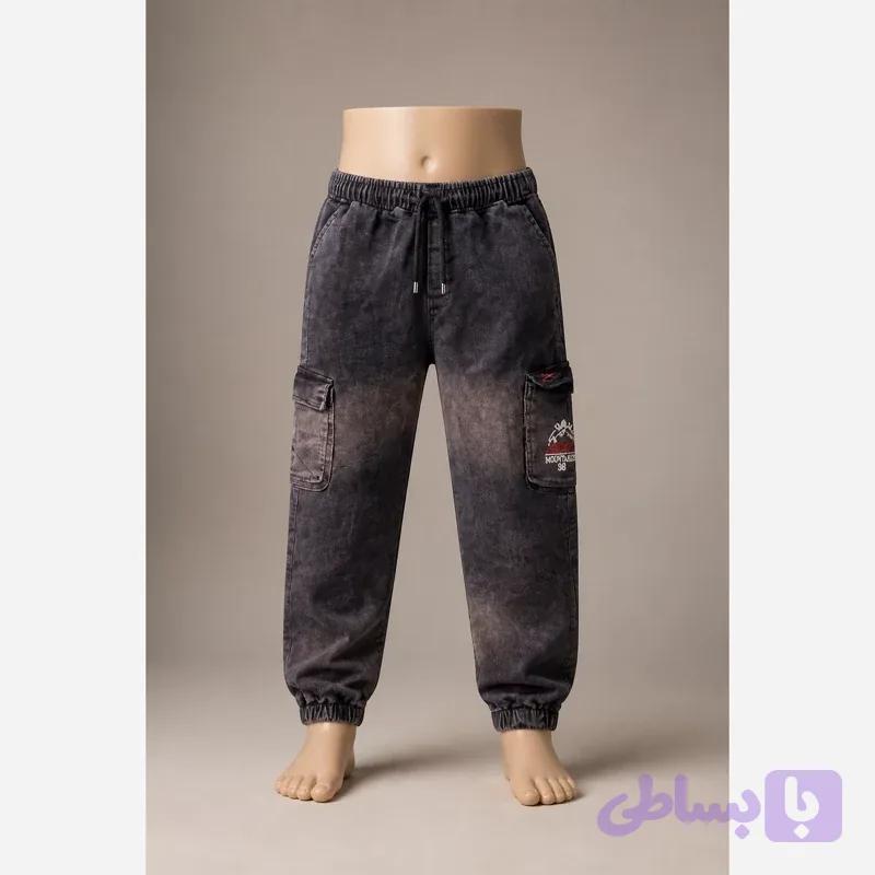شلوار بچگانه لی کاعذی دمپا کش