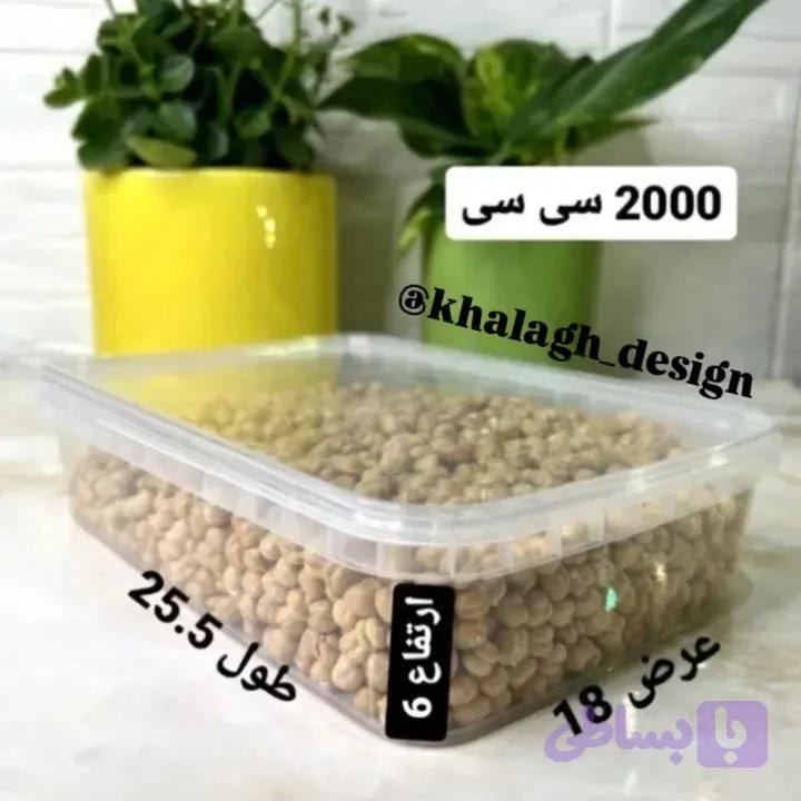 ظروف فریزری2000سی سی — تصویر 1