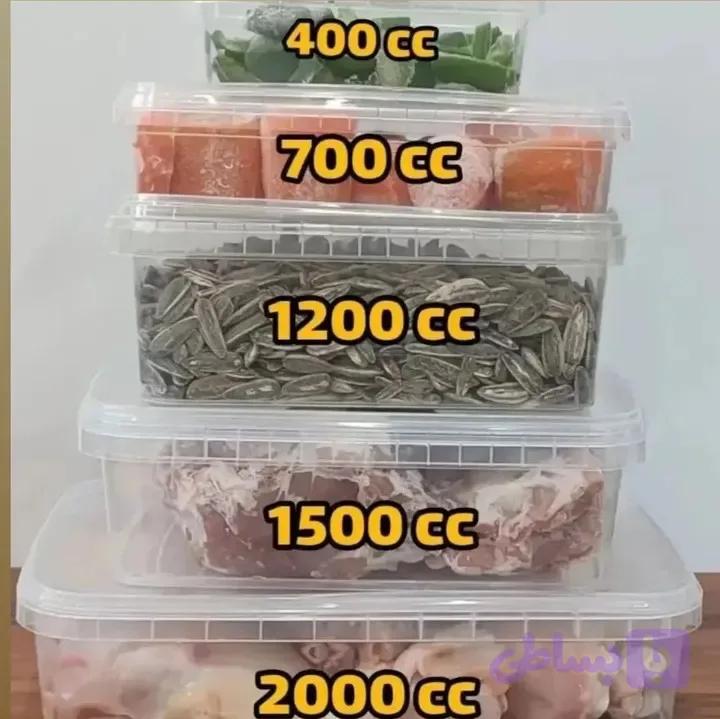 ظروف فریزری1200سی سی — تصویر 1