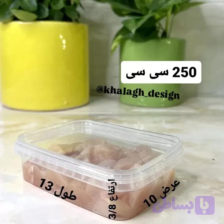 ظروف فریزری250سی سی — تصویر 1