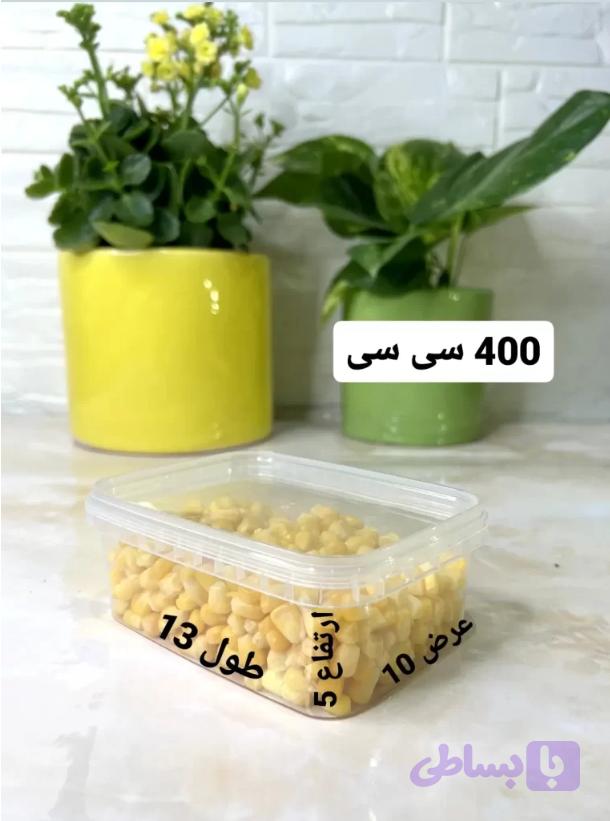 ظروف فریزری400سی سی — تصویر 1