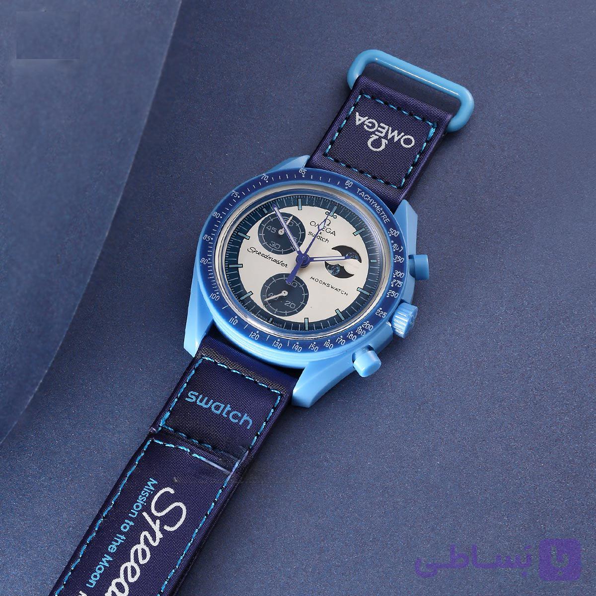 ساعت مچی Omega x Swatch مدل Earth