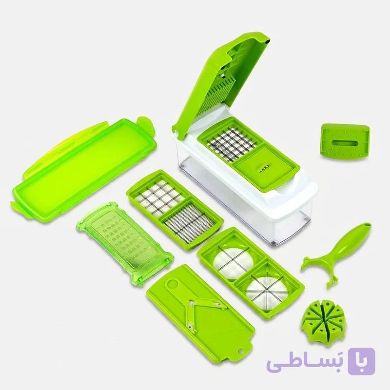 خردکن دستی نایسر دایسر مجموعه ۱۰ عددی — تصویر 1