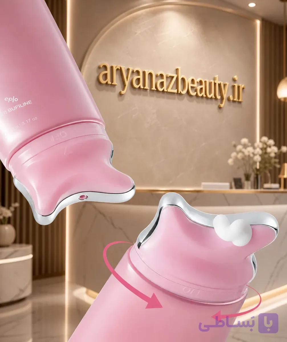 کرم گواشا ضد چروک صورت و گردن مدیکیوب PDRN کلاژن با ۵٪ Volufiline — تصویر 1