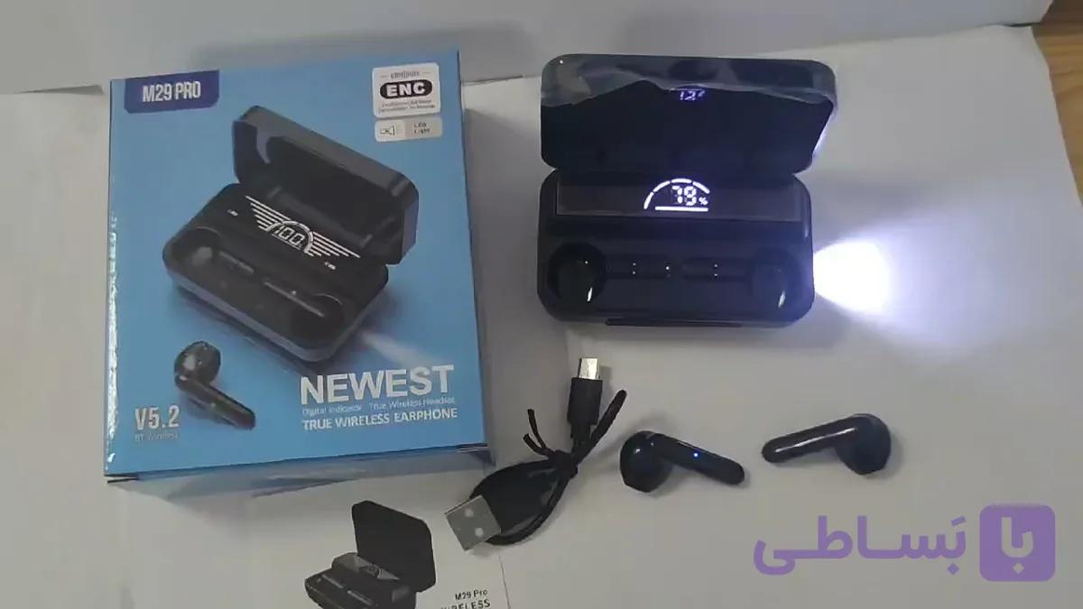 هندزفری بلوتوث M29 Pro اصلی نسخه جدید 5.3