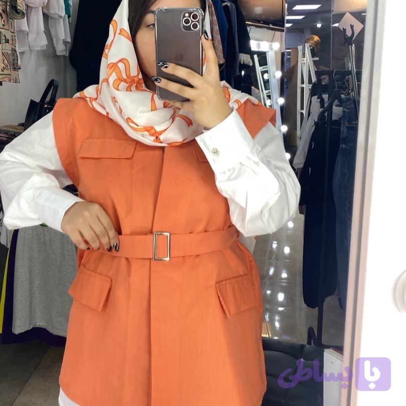 وست زنانه نخی