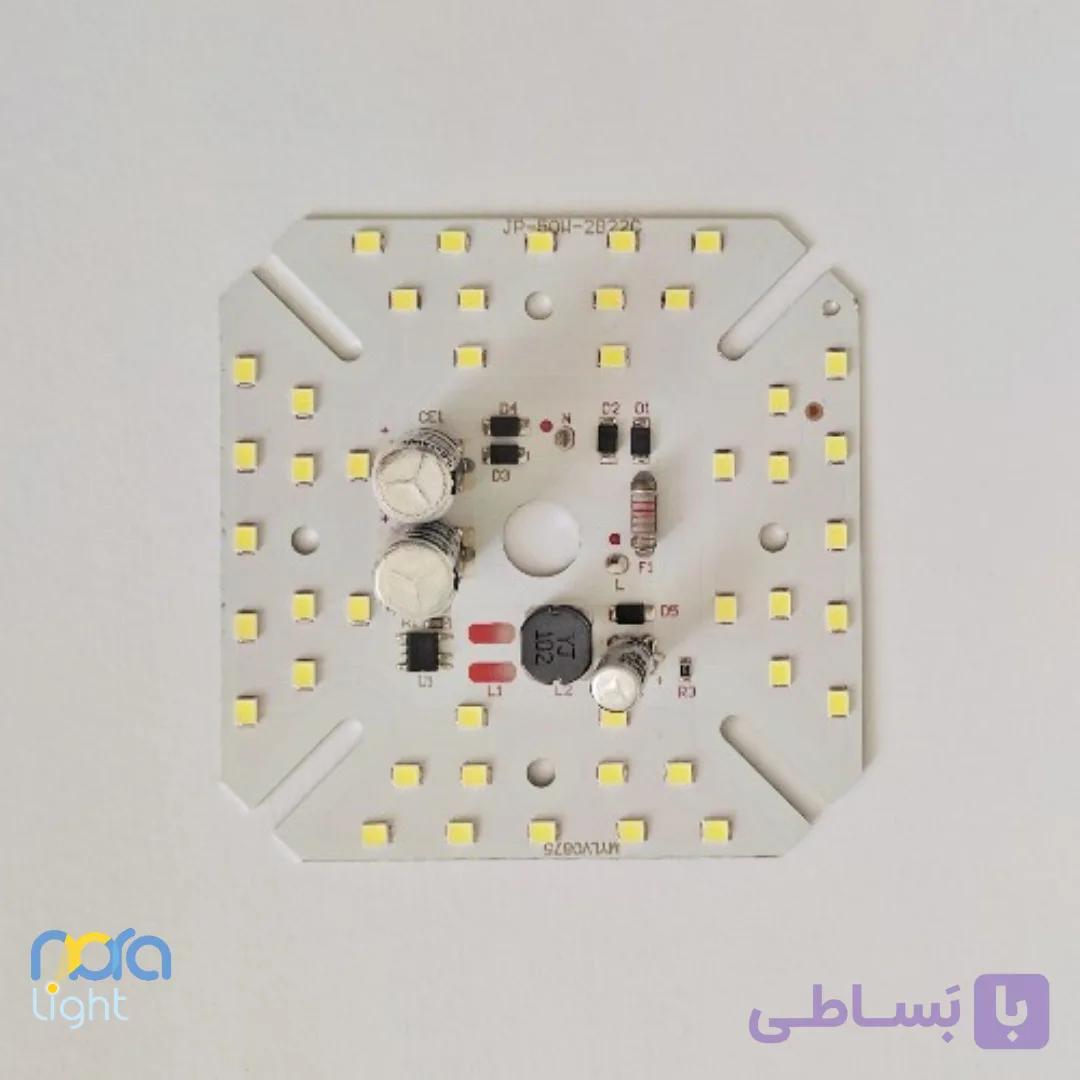 لامپ ۵۰ وات مربع خازن دار