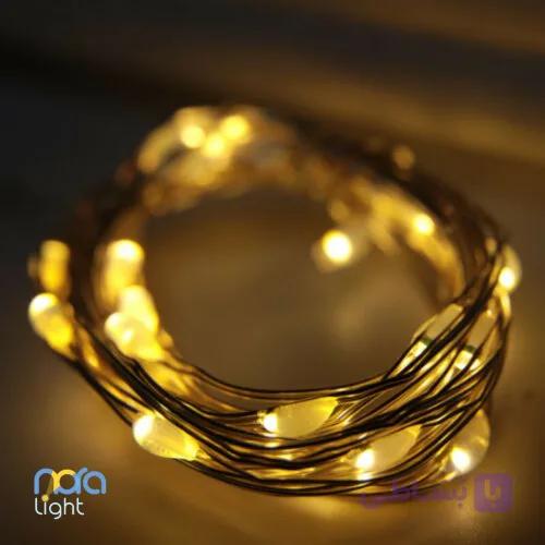 ریسه مفتولی 2 متری آبی باطری خور
