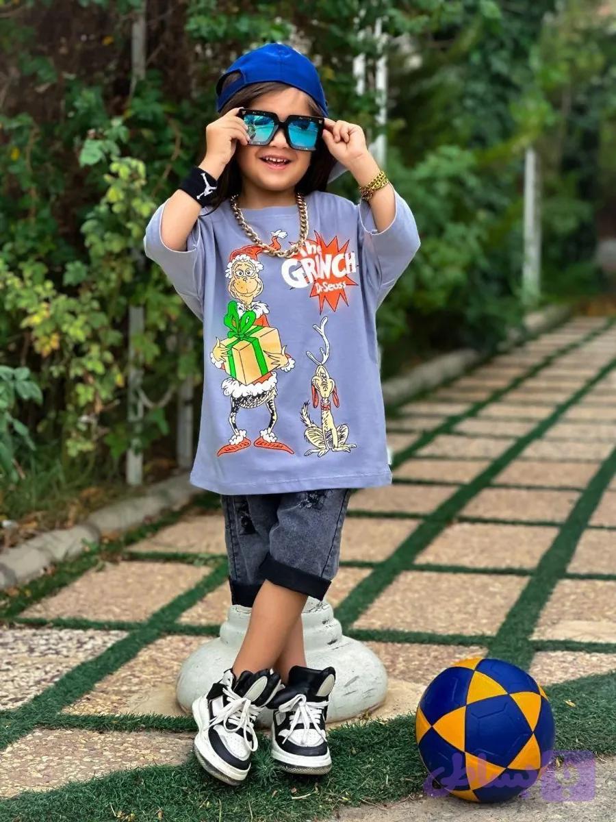 تیشرت تک لش اسپرت GRINCH — تصویر 1