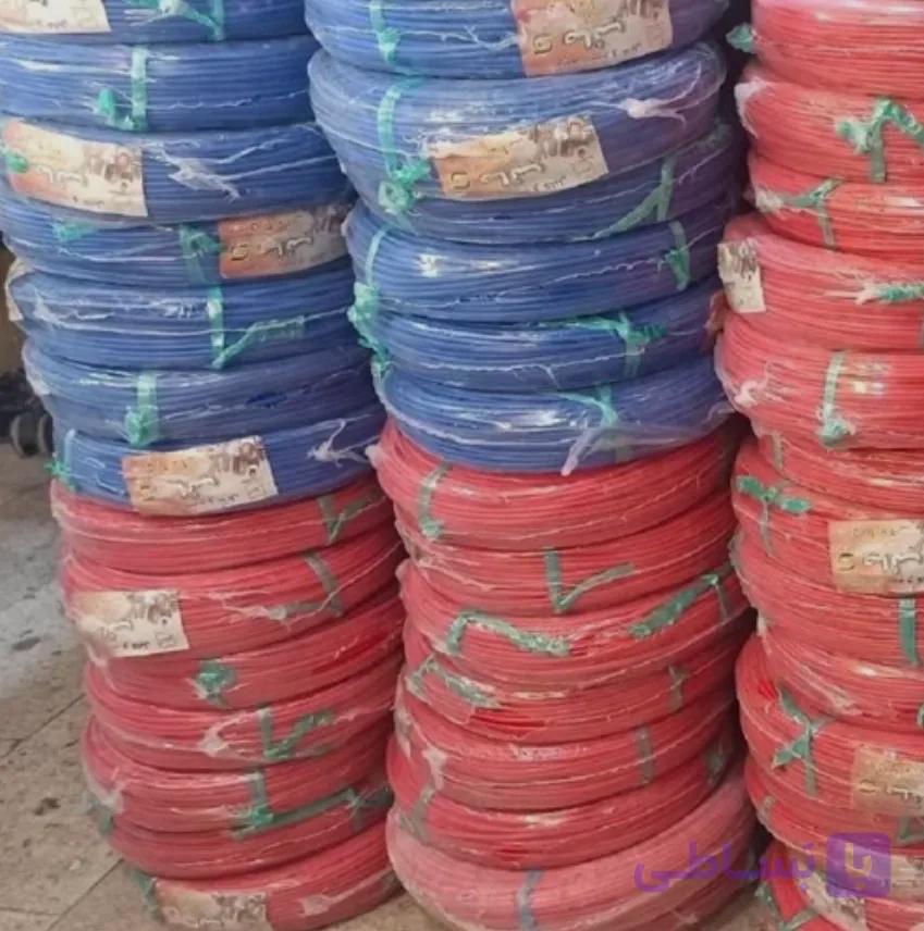 سیم افشان تمام مسی 1.5*1