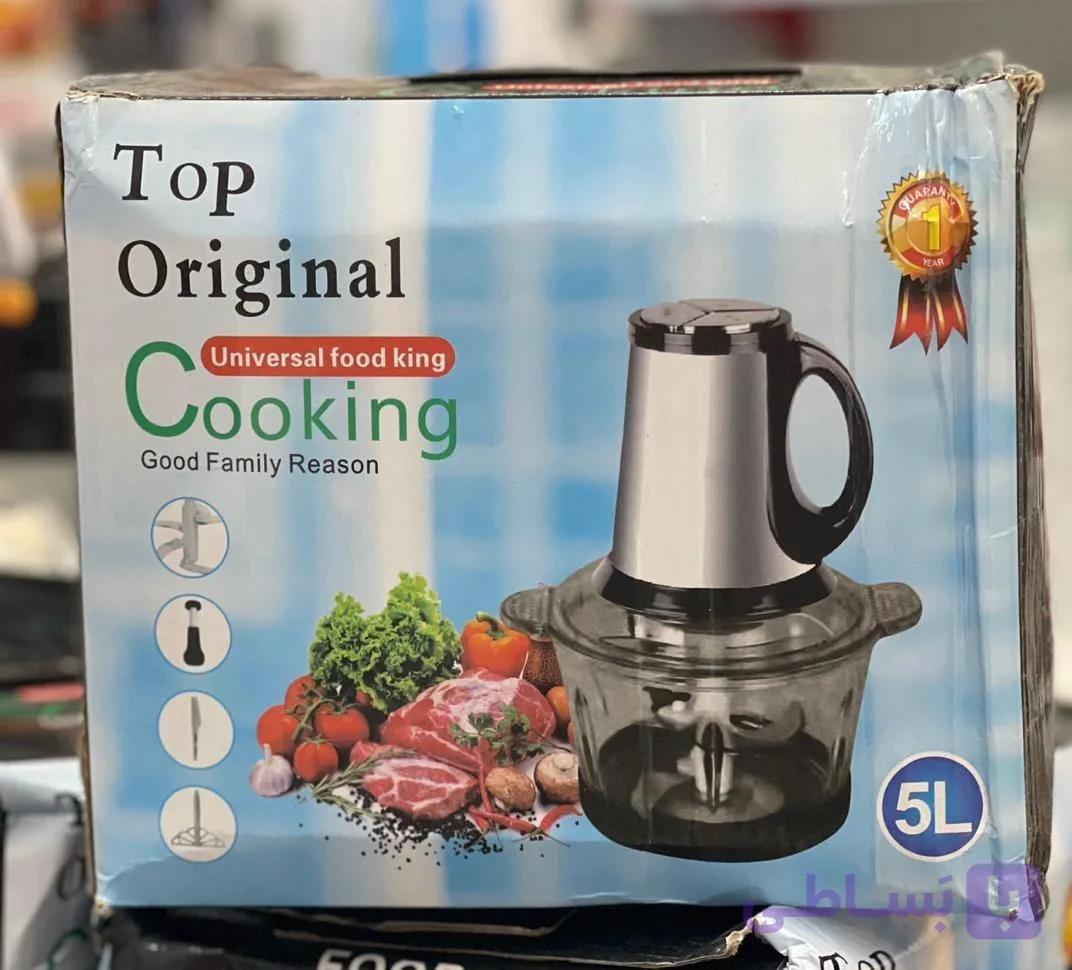 مخلوط کن و خردکن ۵ لیتری cooking کاسه استیل